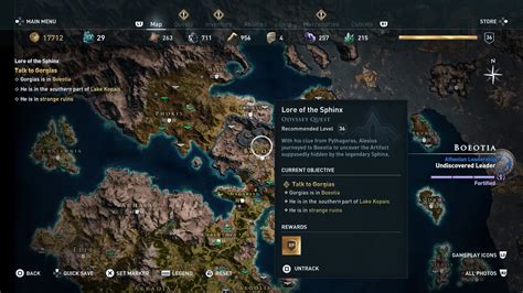 assassin's creed odyssey gorgias location.